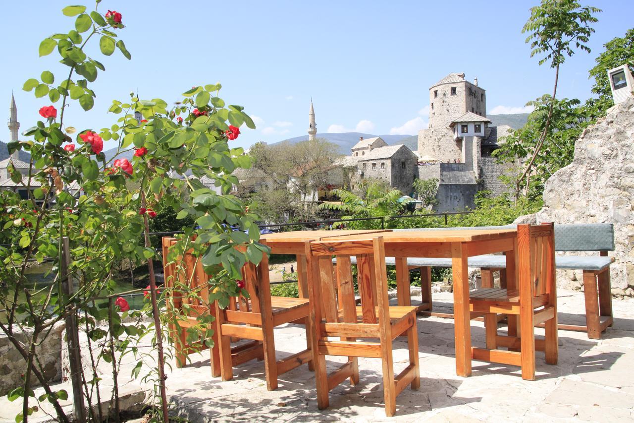 Guest House Mostar Terrace Exterior foto