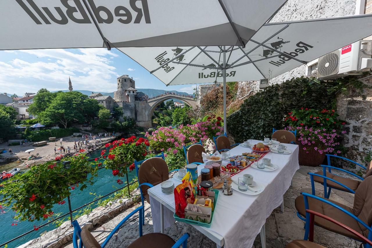 Guest House Mostar Terrace Exterior foto